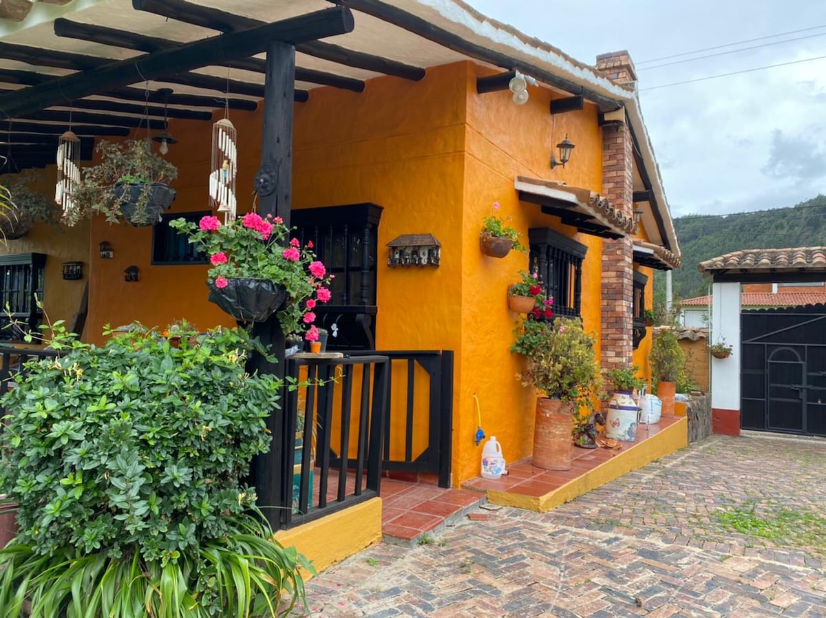 Hermosa cabaña familiar en zona rural de Sogamoso