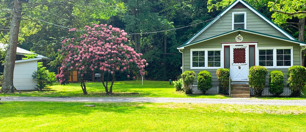 位于Knoebels游乐园附近的Creekside Cottage ！