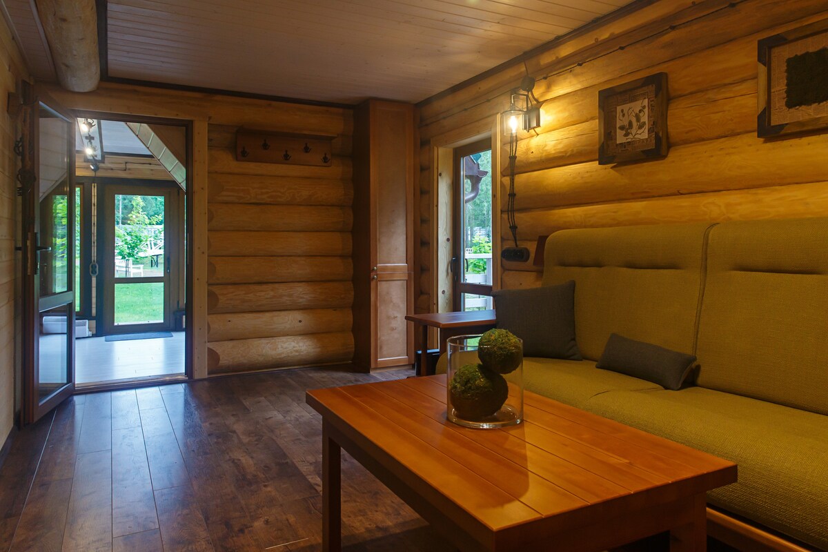Уютный дом для тихого отдыха на природе
