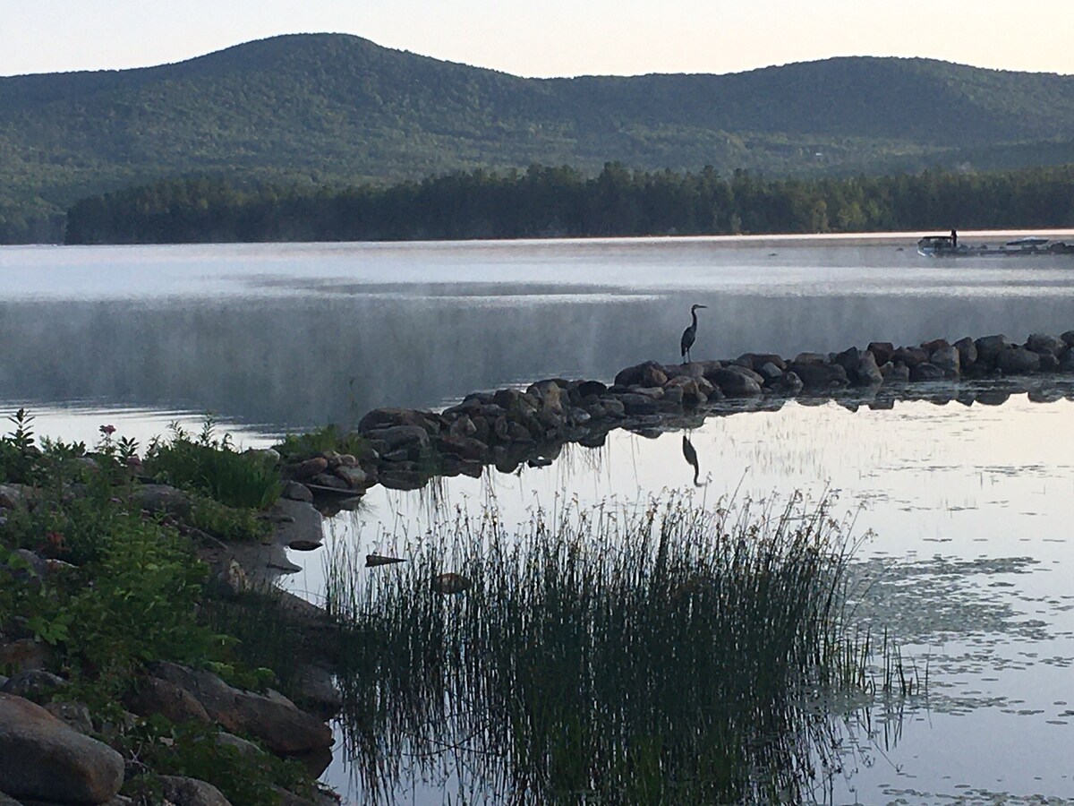 清水湖（ Clearwater Lake ）附近宁静宽敞的小木屋