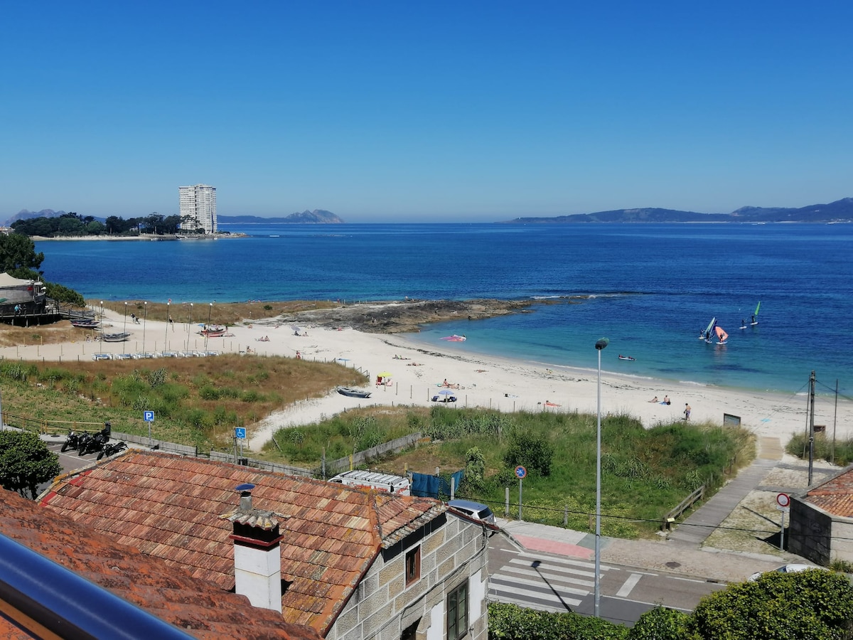 Ático con vistas a la ría de Vigo e Islas Cíes