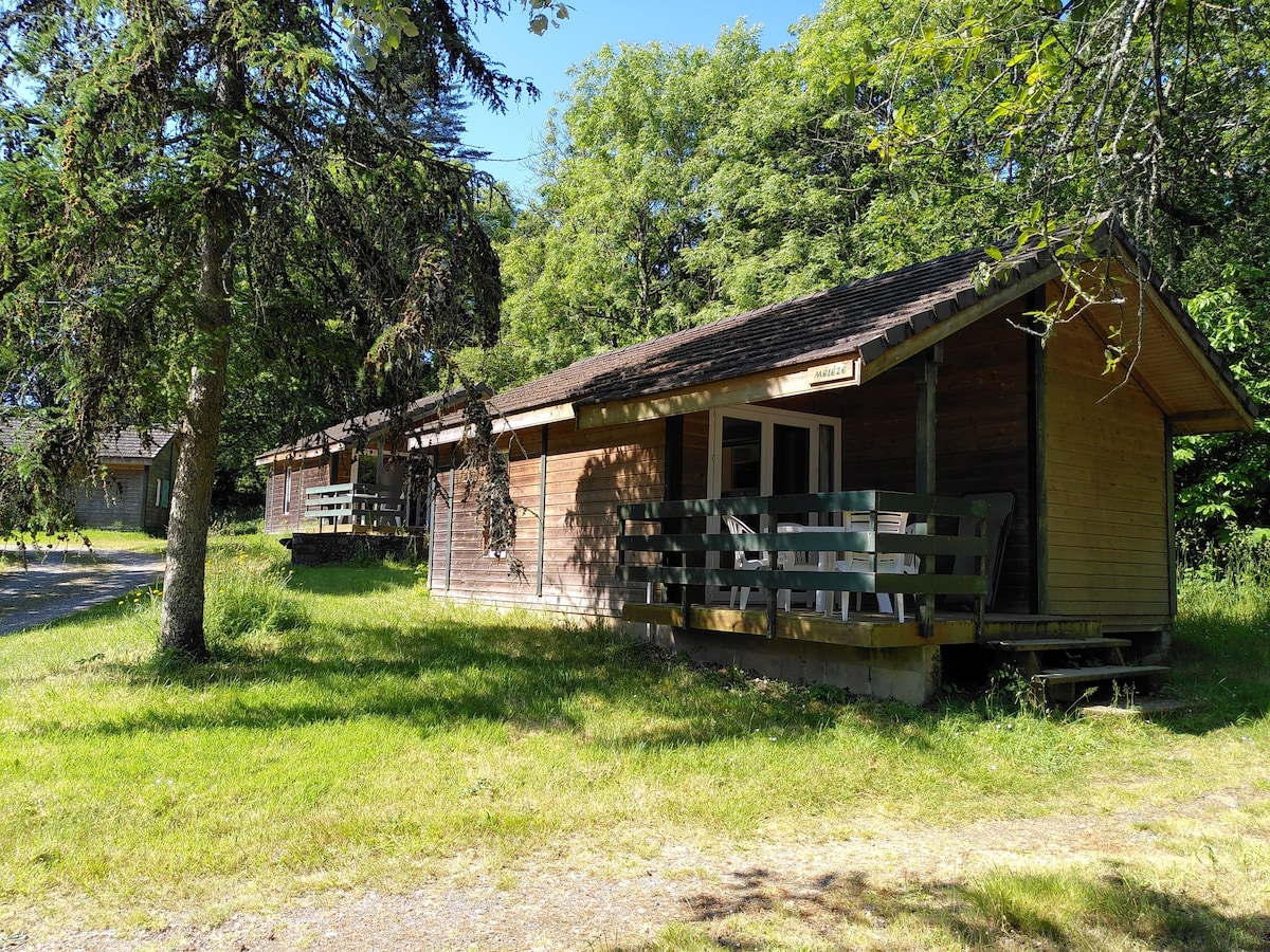 Chalet "Chêne" avec terrasse couverte (4/6 pers)