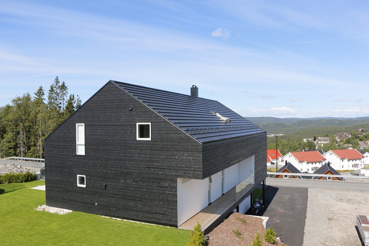 位于瑞典南部的现代风格别墅，可供出租！
