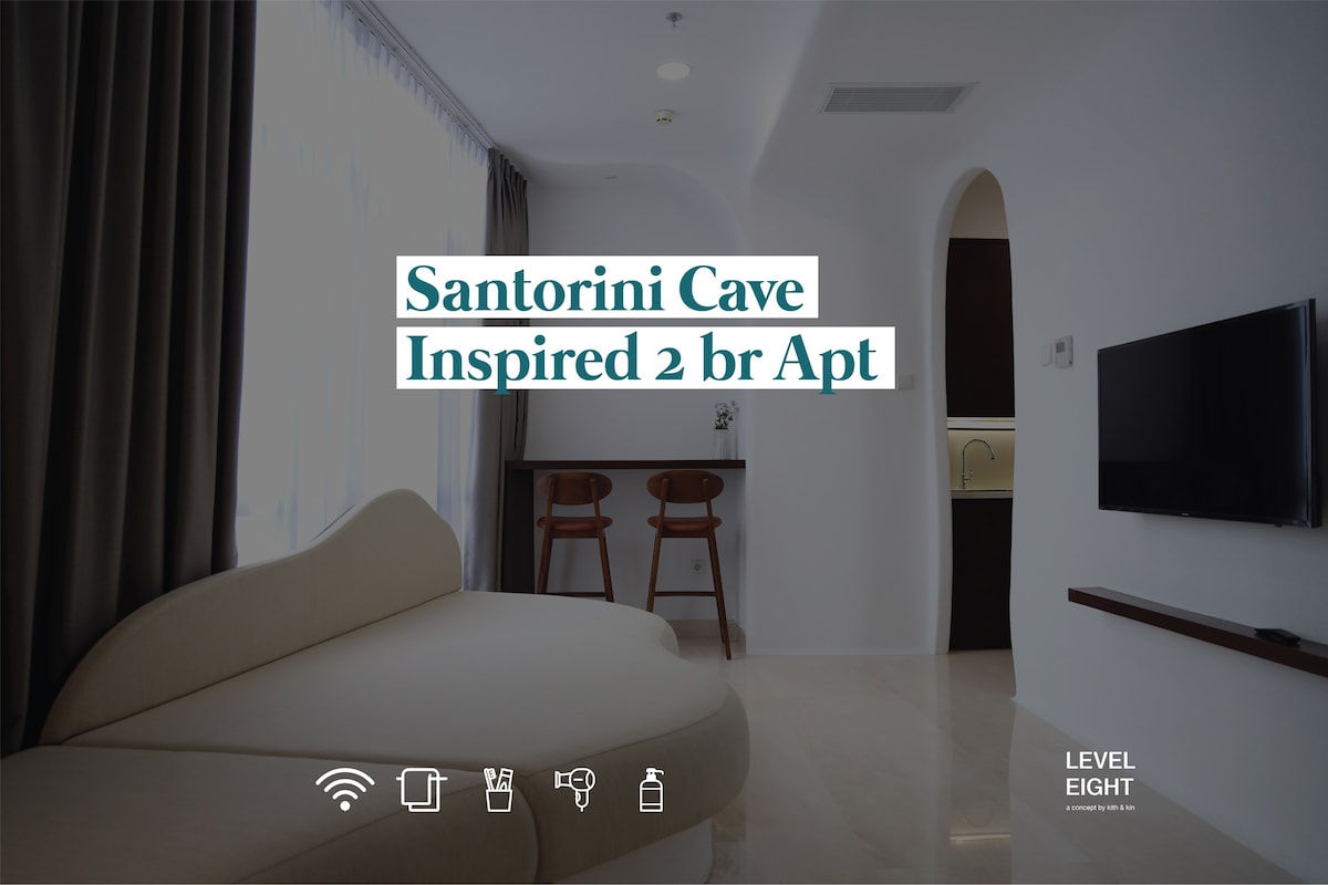 Santorini Cave 2居室公寓- （免费无线网络） Jkt CBD
