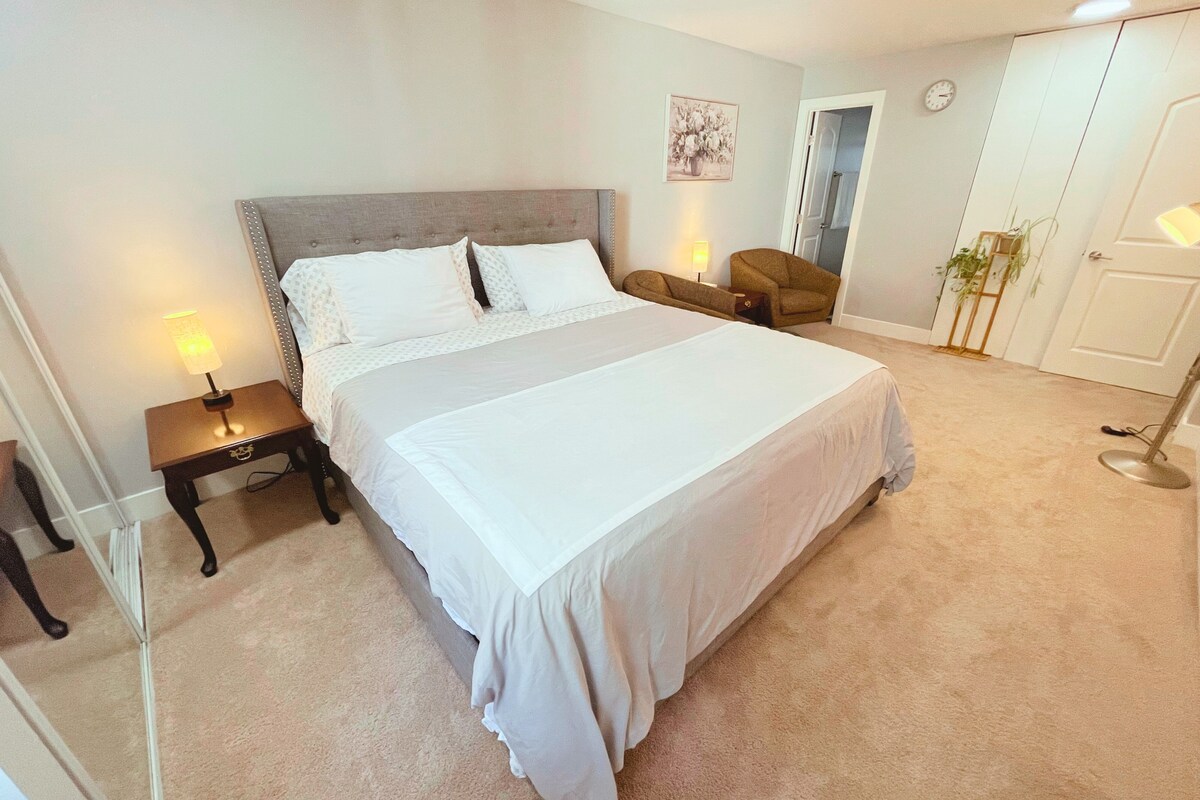 Comfy Master Suite & Private Bath Near SFO Airport