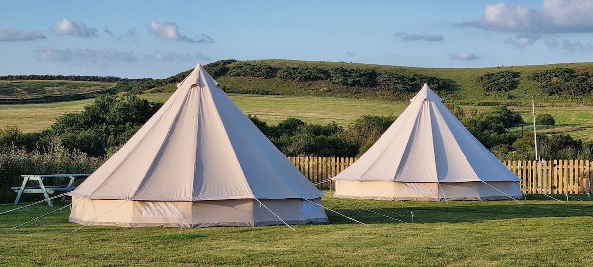 Family Bell tent in Beautiful Farm Campsite (Bill)