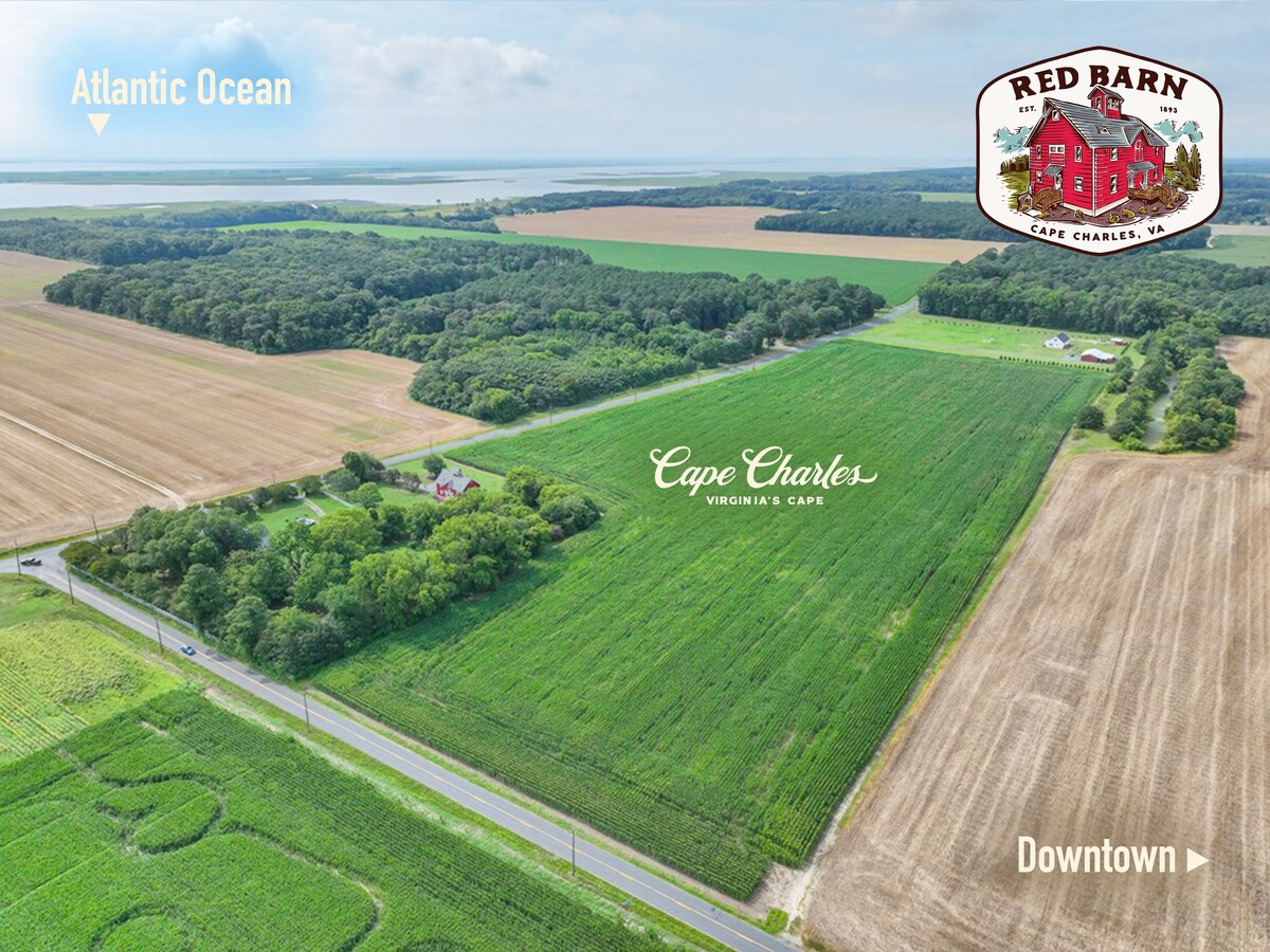 Coastal Red Barn Retreat