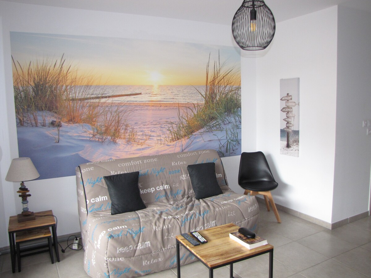 Bel appartement , à 2km du bassin d'Arcachon