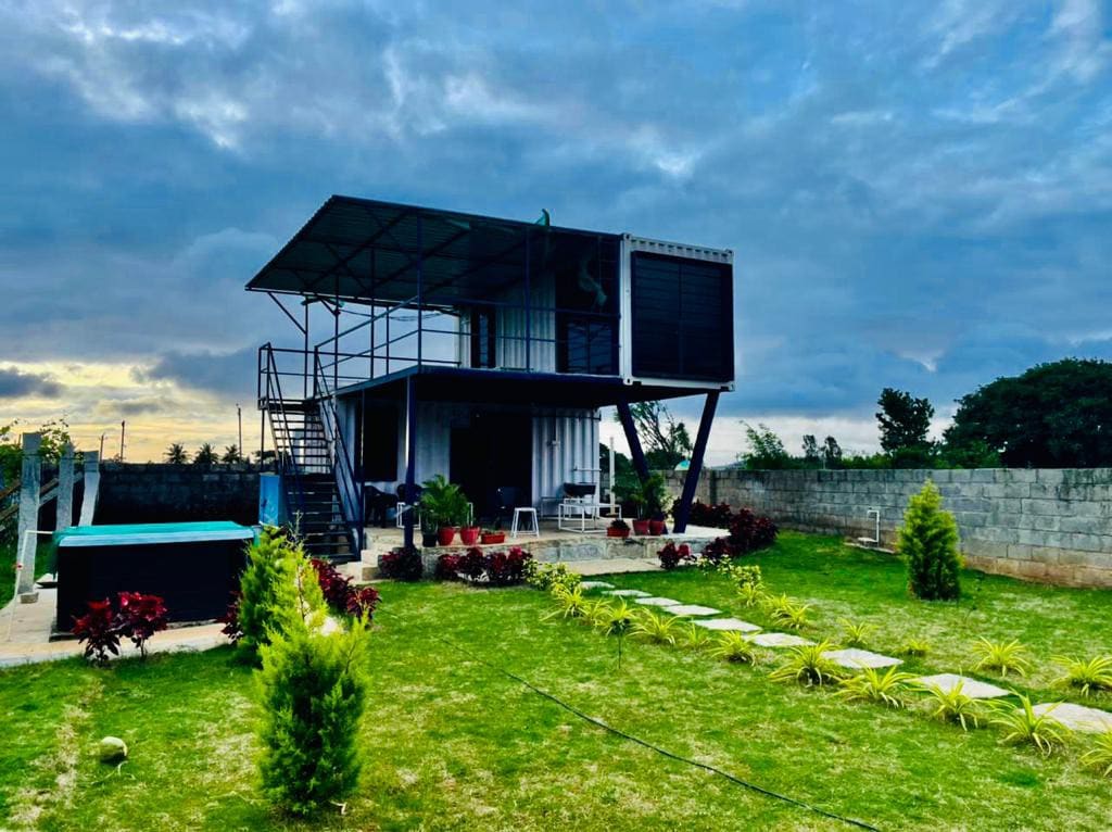 Wine box & a Jacuzzi In the Vineyard @ Nandi Hills