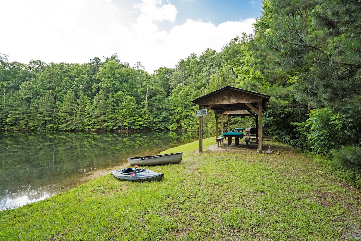 青蛙池塘空心小屋（ Frog Pond Hollow Lodge ）私人海水泳池*湖