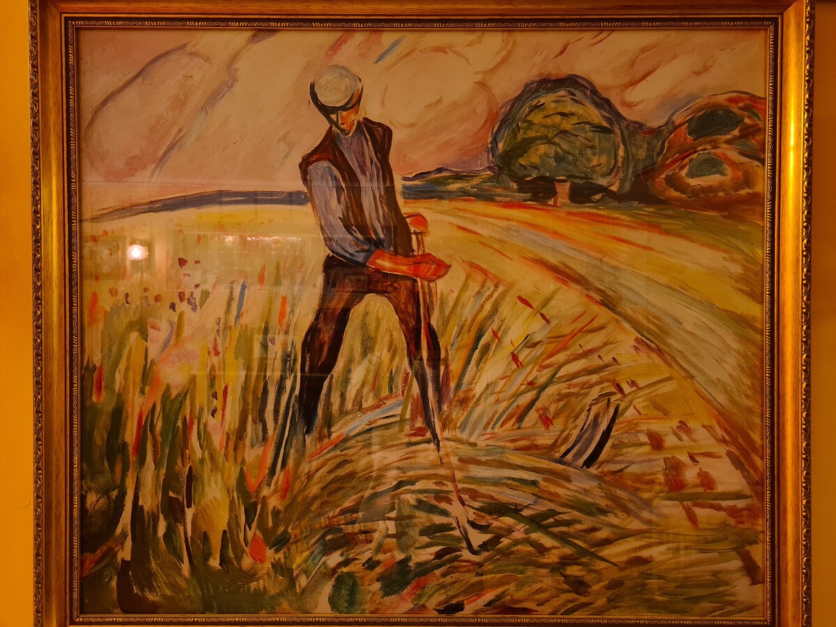 Edvard Munchs stabbur at Nordre Ålerud Gård