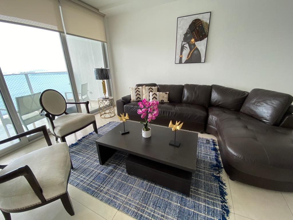 Rep.PANAMA, PANAMA-美妙的公寓，带海滨