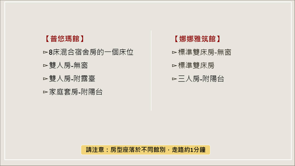 標準雙床房/南洋風/台東火車站附近步行10分鐘