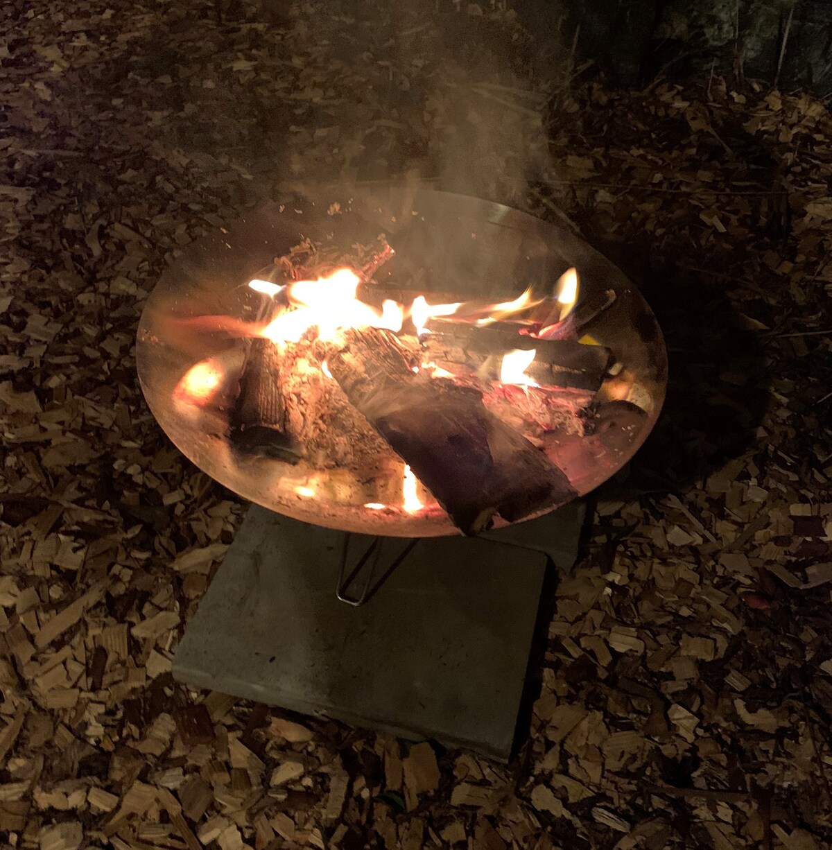 (B棟）富士山の麓。庭でBBQ・焚き火が楽しめる一戸建て離れ。プライベートスペース。