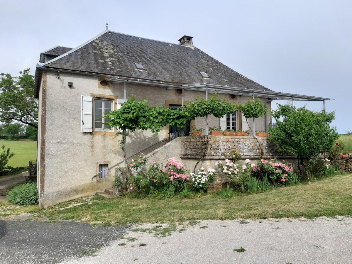 Gite isolé dans un ancien corps de ferme