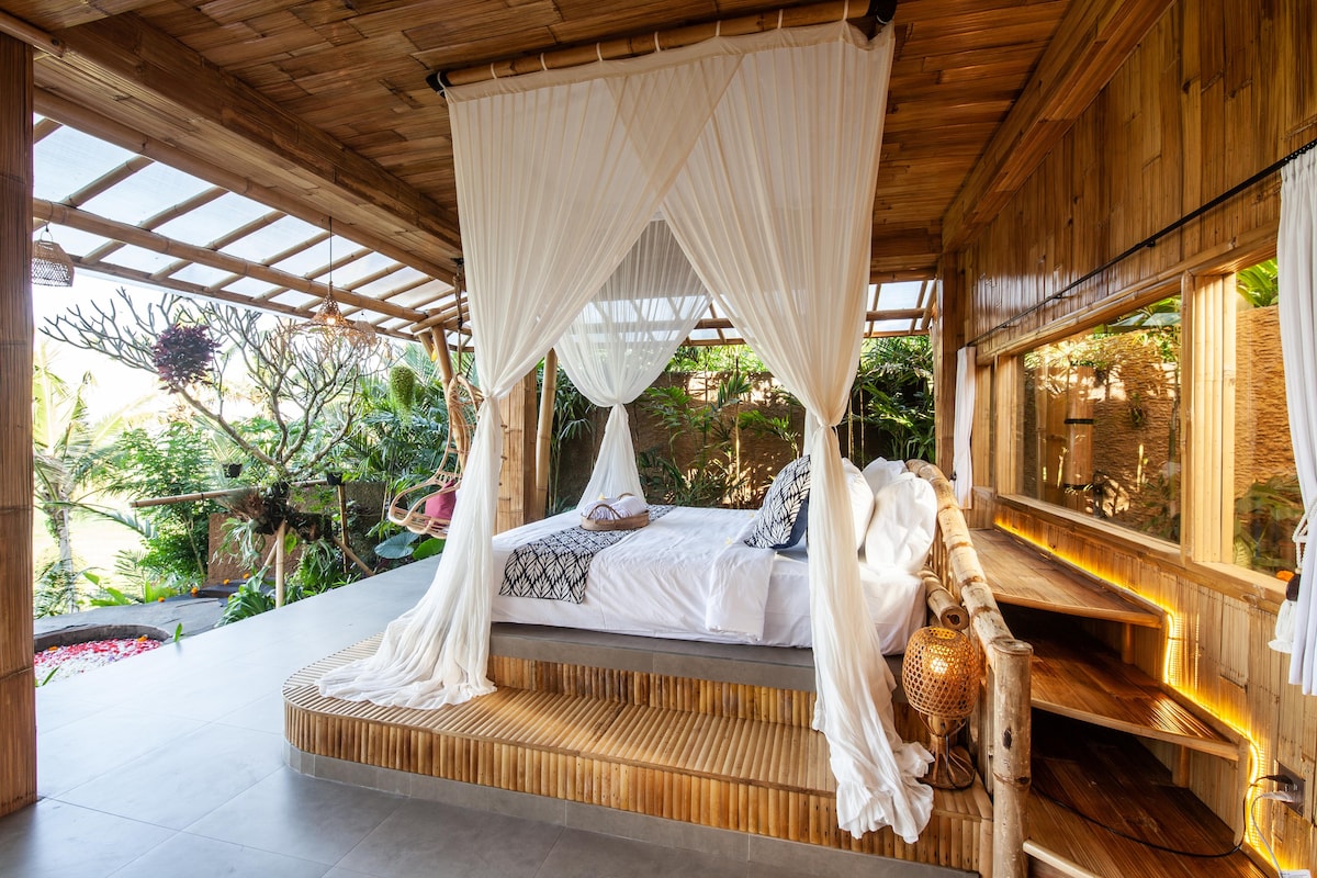 巴厘岛魔法山皇后别墅（ Magic Hills Bali ☆ Queen House ） |神奇的生态小屋