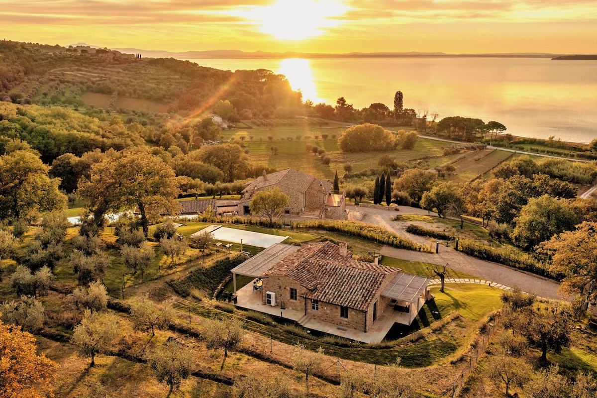 Villa Polvese Luxury Lake side Villa