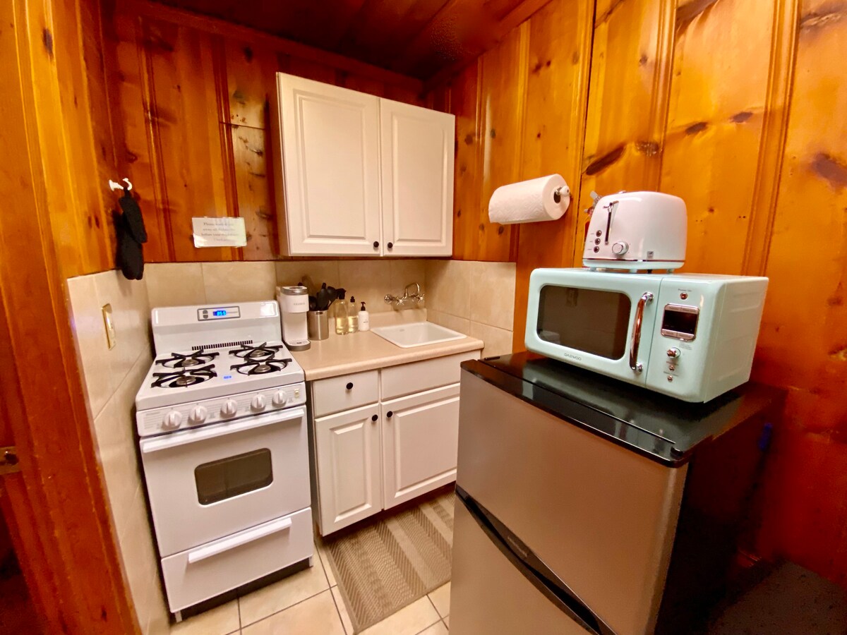 Riverside Mountain Lodge - 2 -标准双人小厨房