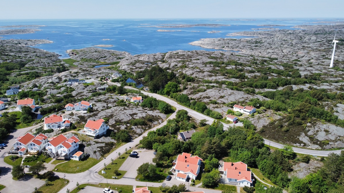 Mysigt och genomtänkt parhus i Mollösund/Tången