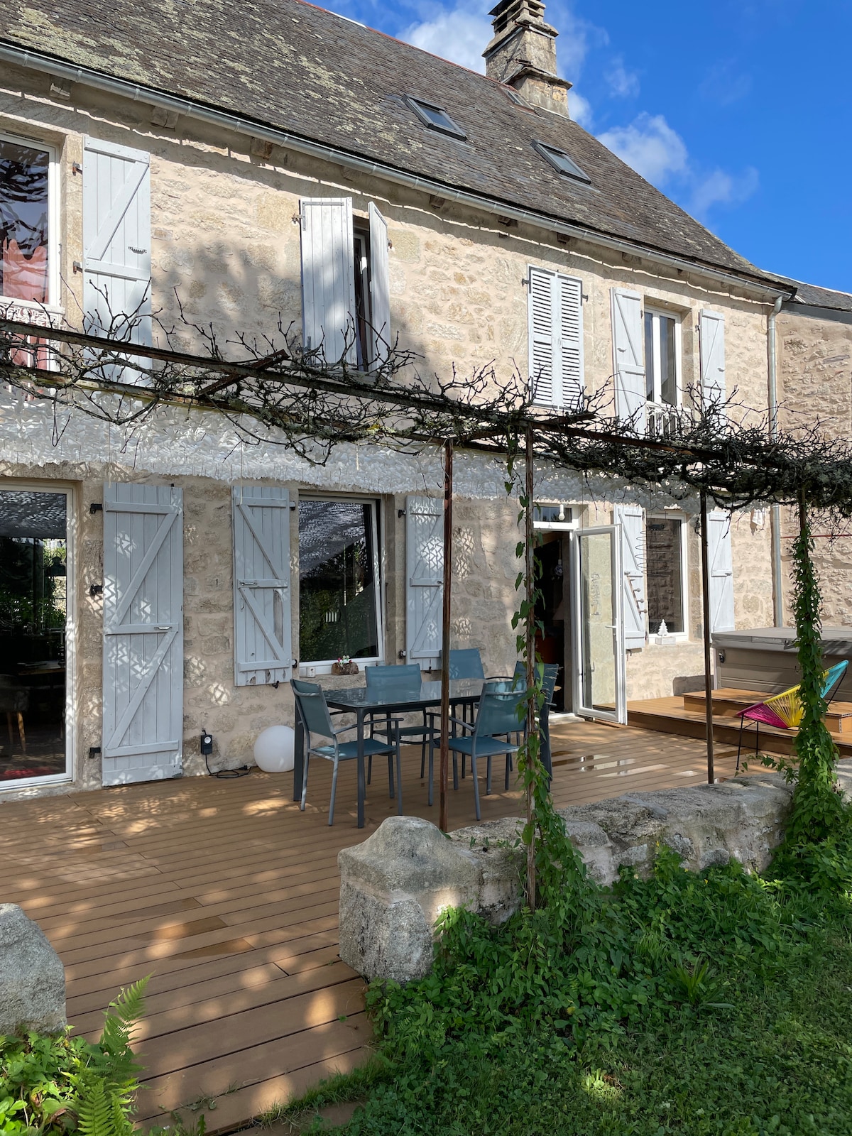 Magnifique maison de campagne avec jacuzzi