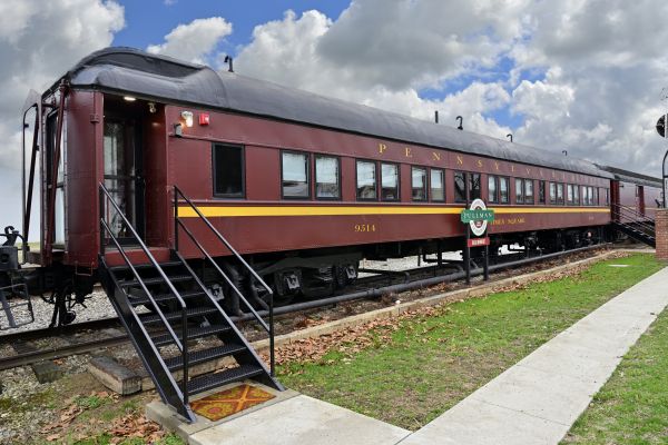 经过精心修复的Pullman Car B&B ，带5间卧室。