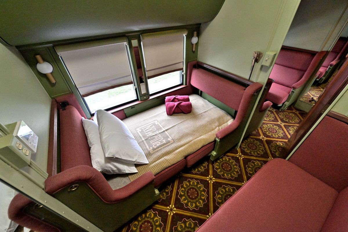 经过精心修复的Pullman Car B&B ，带5间卧室。