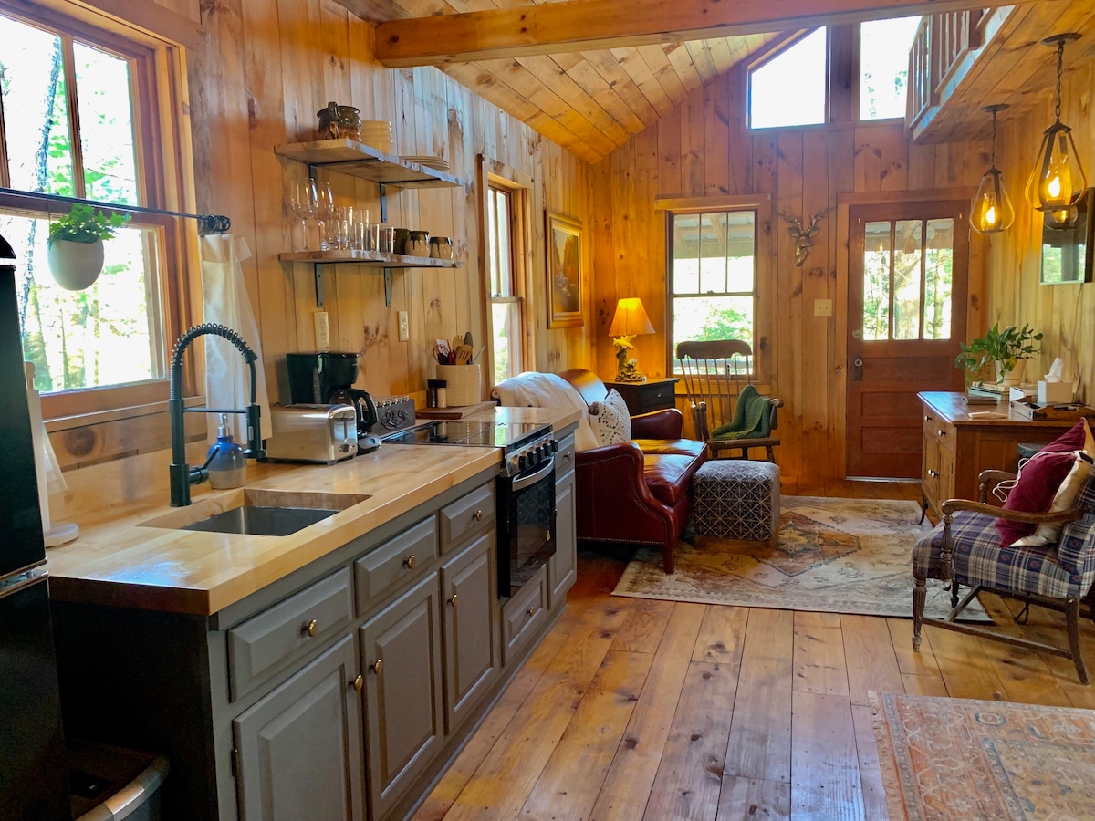 Holler Hideaway: Secluded cabin nestled on 16 ac.