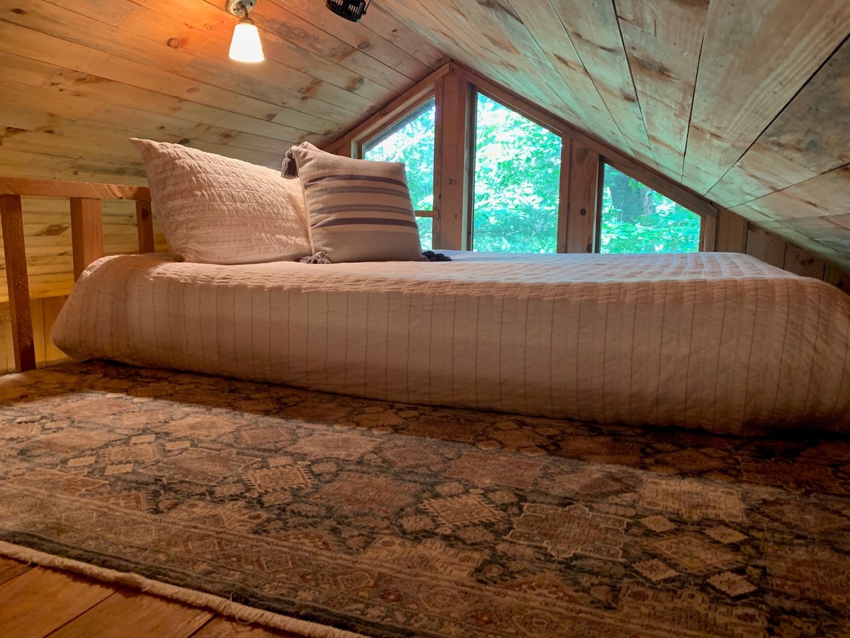 Holler Hideaway: Secluded cabin nestled on 16 ac.