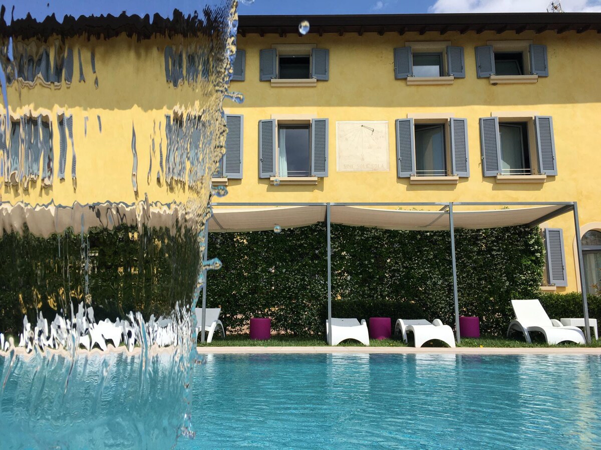 Hotel Corte del Paggio Camera con vista piscina