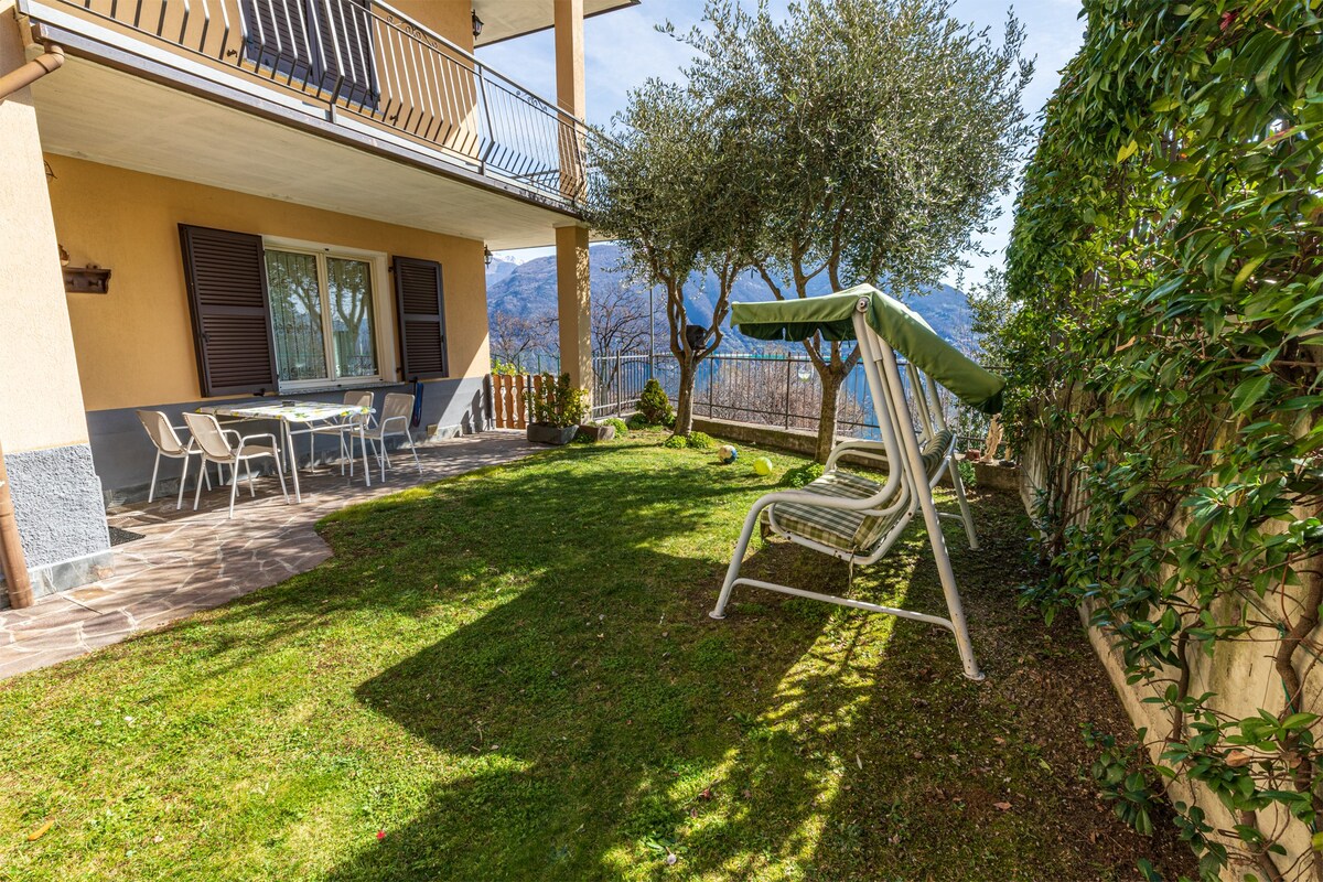 Casa degli Ulivi ，可欣赏花园和湖泊美景！