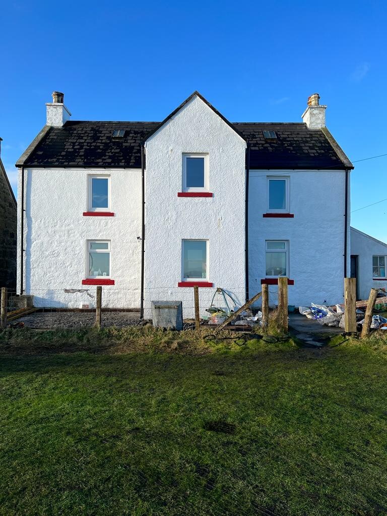 Newly renovated traditional croft house
