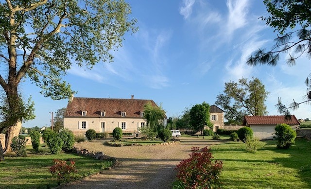 Beautiful farmhouse by the canal