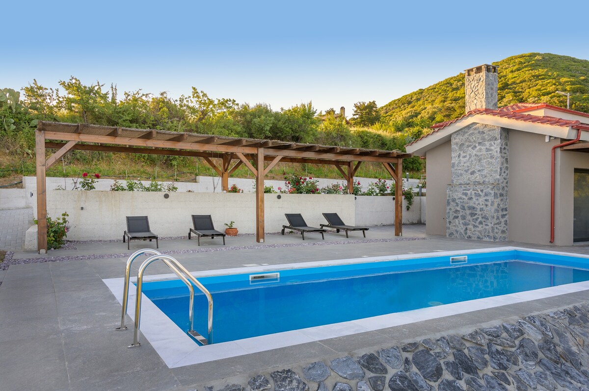 2BR Villa with Private Pool - Kassandra