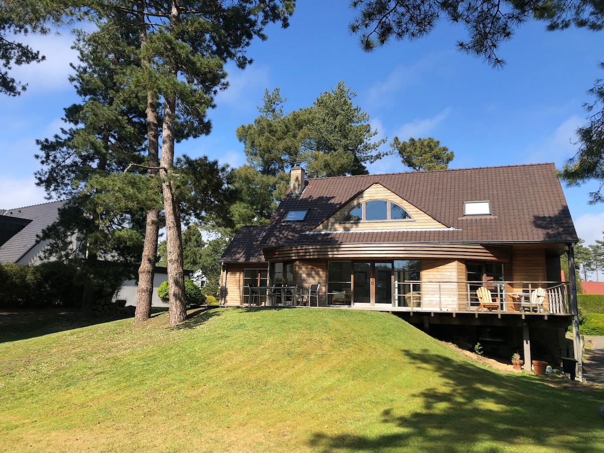 Maison d'architecte sur le golf d'Hardelot