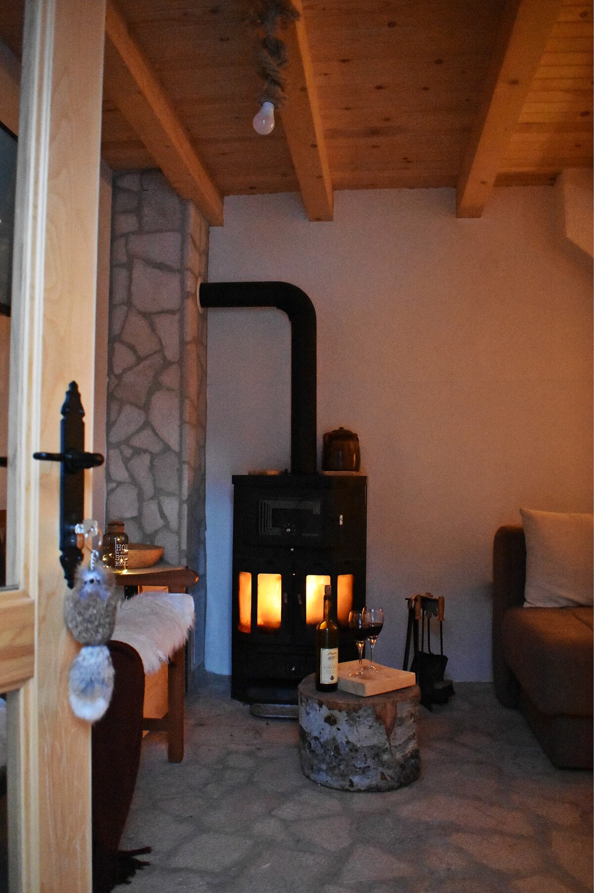 Lovely Apartment with Fireplace and Finnish Sauna