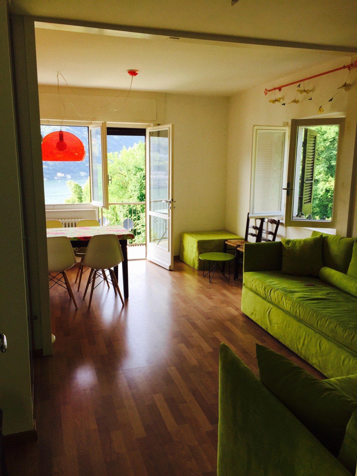 可爱的单间公寓，可欣赏华丽的卢加诺湖景观