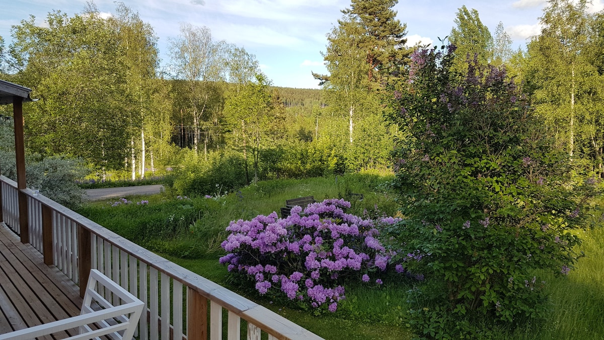 familiehuis 8 pp Varmland met sauna en glasvezel