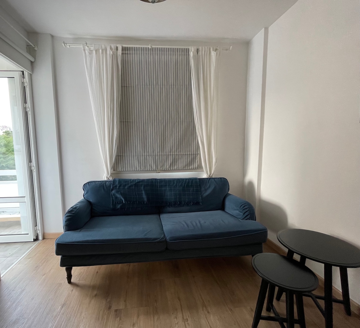 尼科西亚市中心可爱的单人公寓，带露台