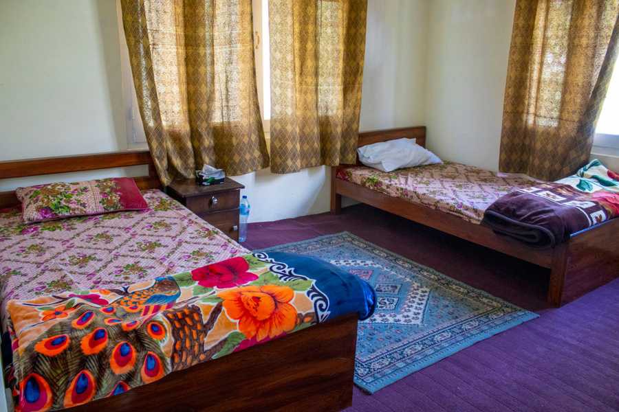 A beautiful 3 room private apartment at Khaplu