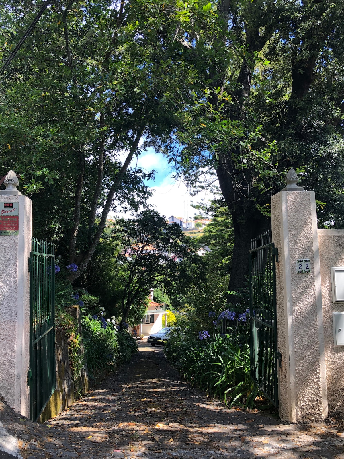 Quintinha de Palmyra in a private park