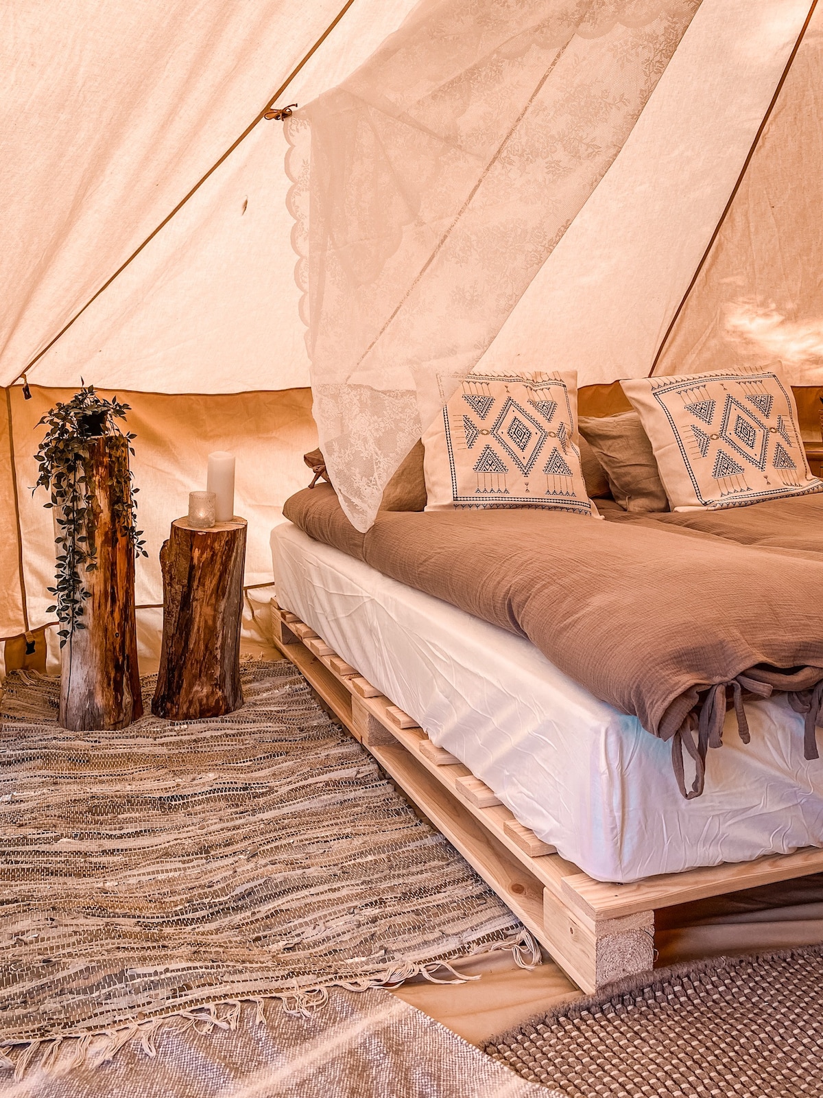Glamping BohoFYN take away from the busy everyday