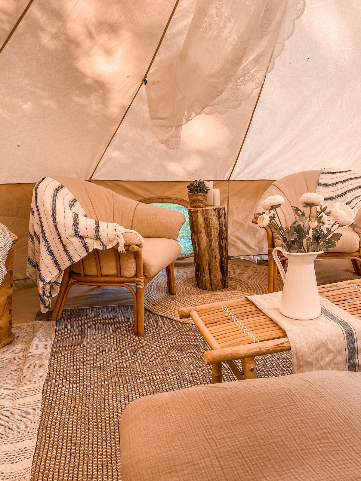 Glamping BohoFYN take away from the busy everyday