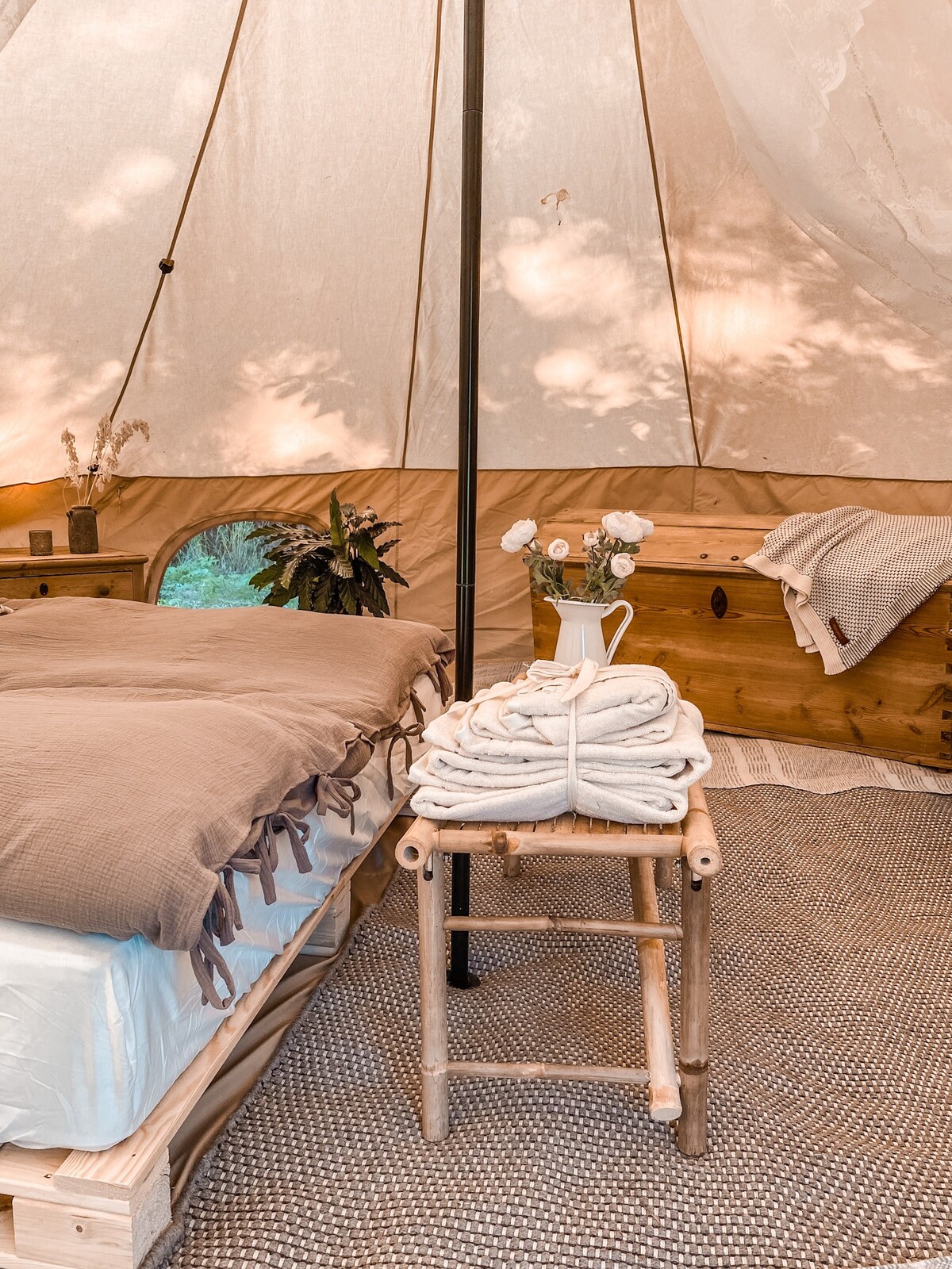 Glamping BohoFYN take away from the busy everyday