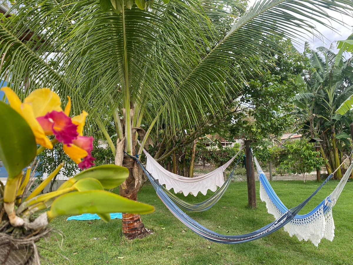 Chácara do Sol! Área Rural - Piscina e Praia.