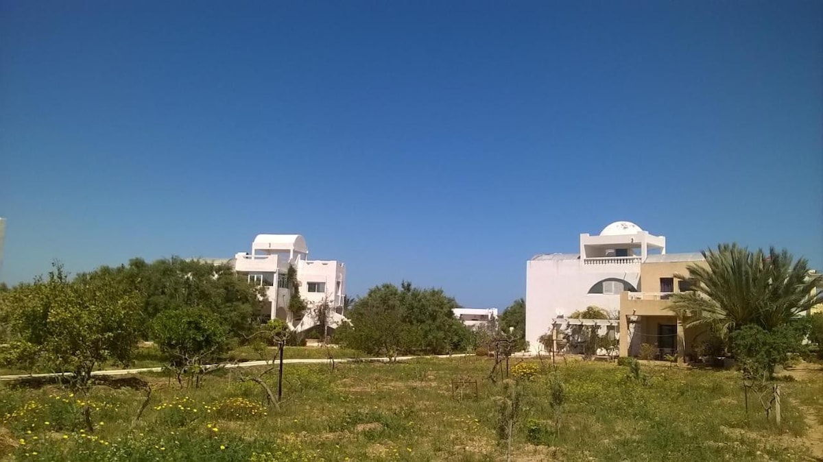迷人的海景公寓Djerba （ Tanit2 ）