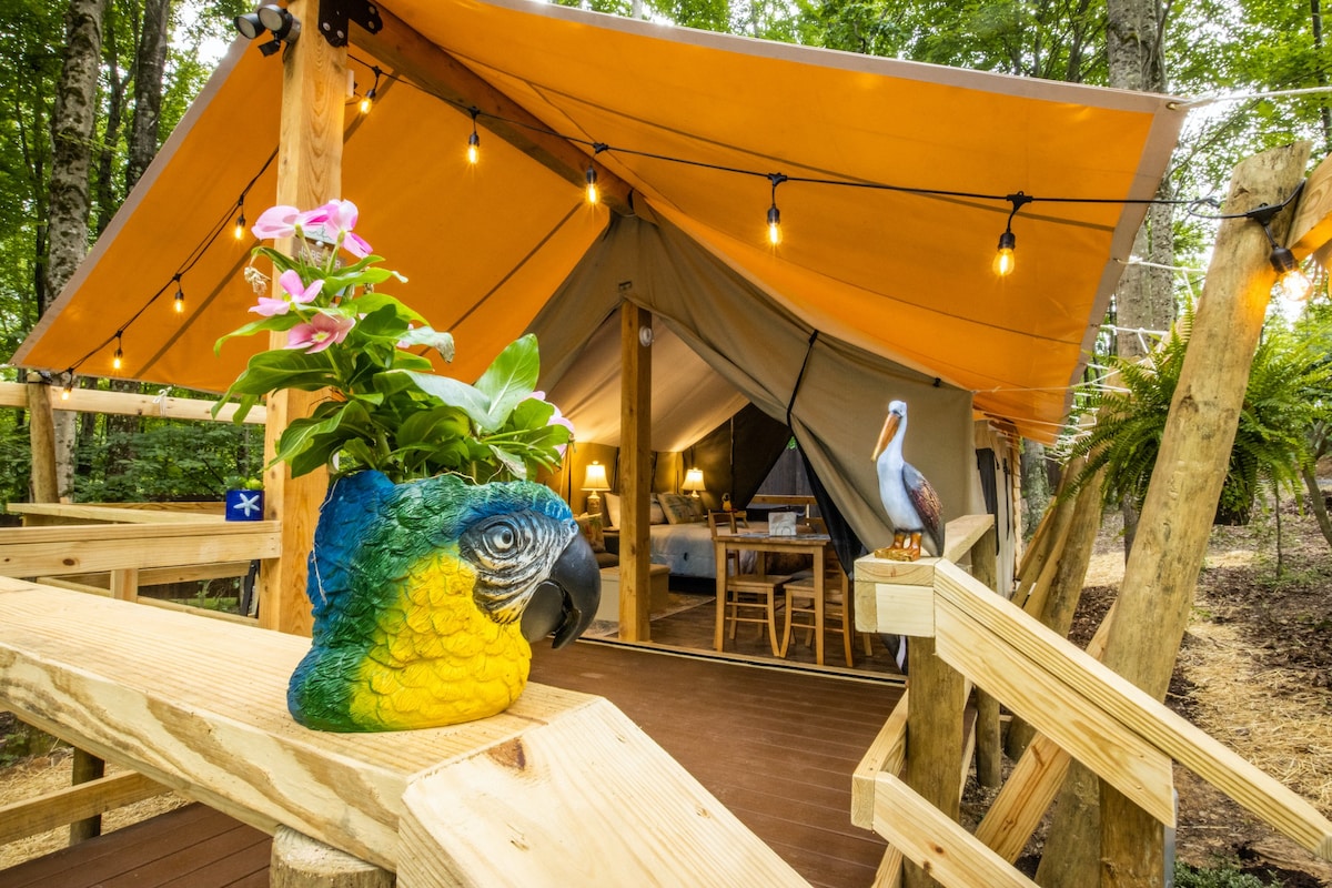 Tropical Sun - Luxury Glamping Tent