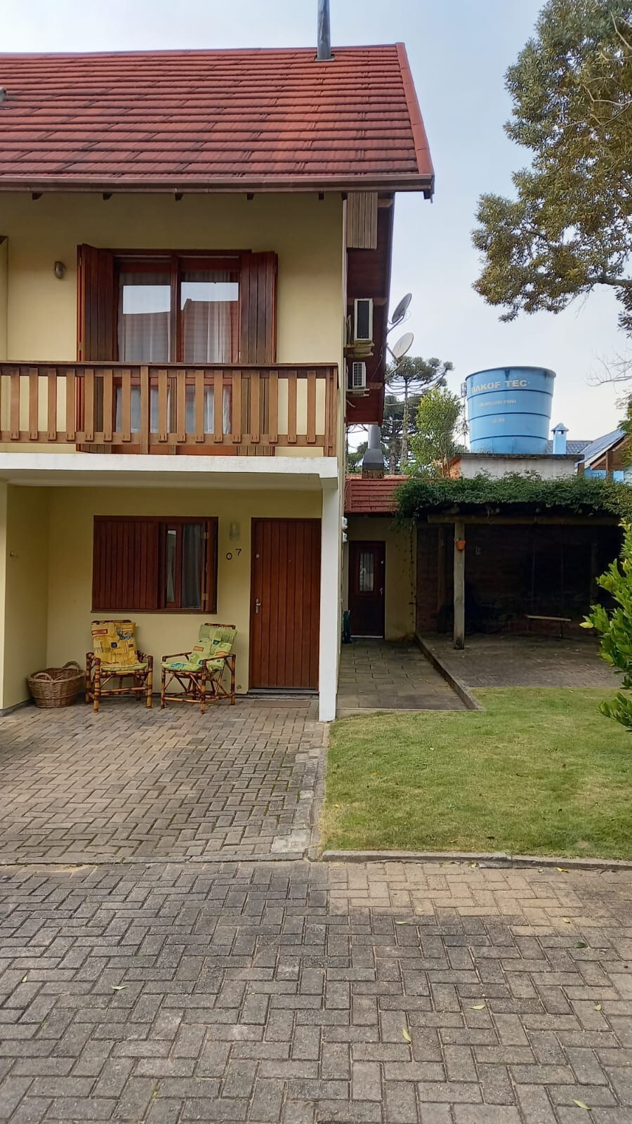 Casa com lareira em Gramado