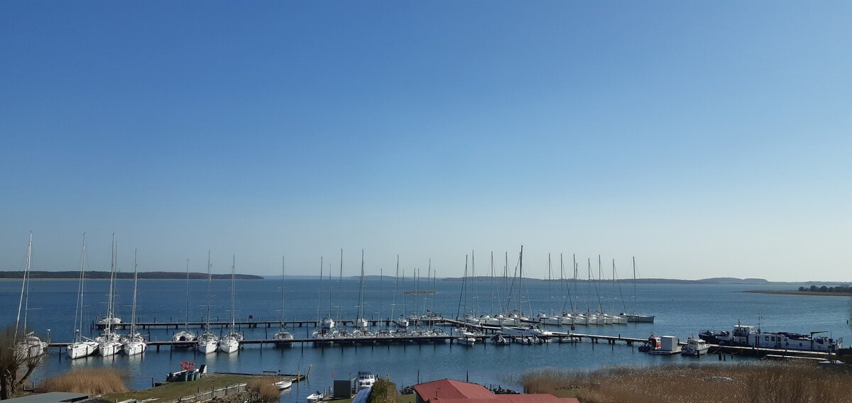 Ferienhaus Heimathafen Rügen mit Wasserblick