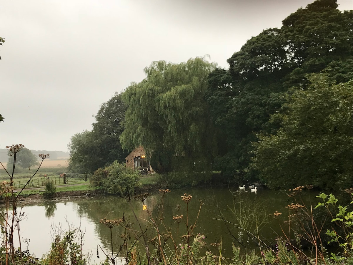 The Grey Goose, beautiful Farm Stay static caravan