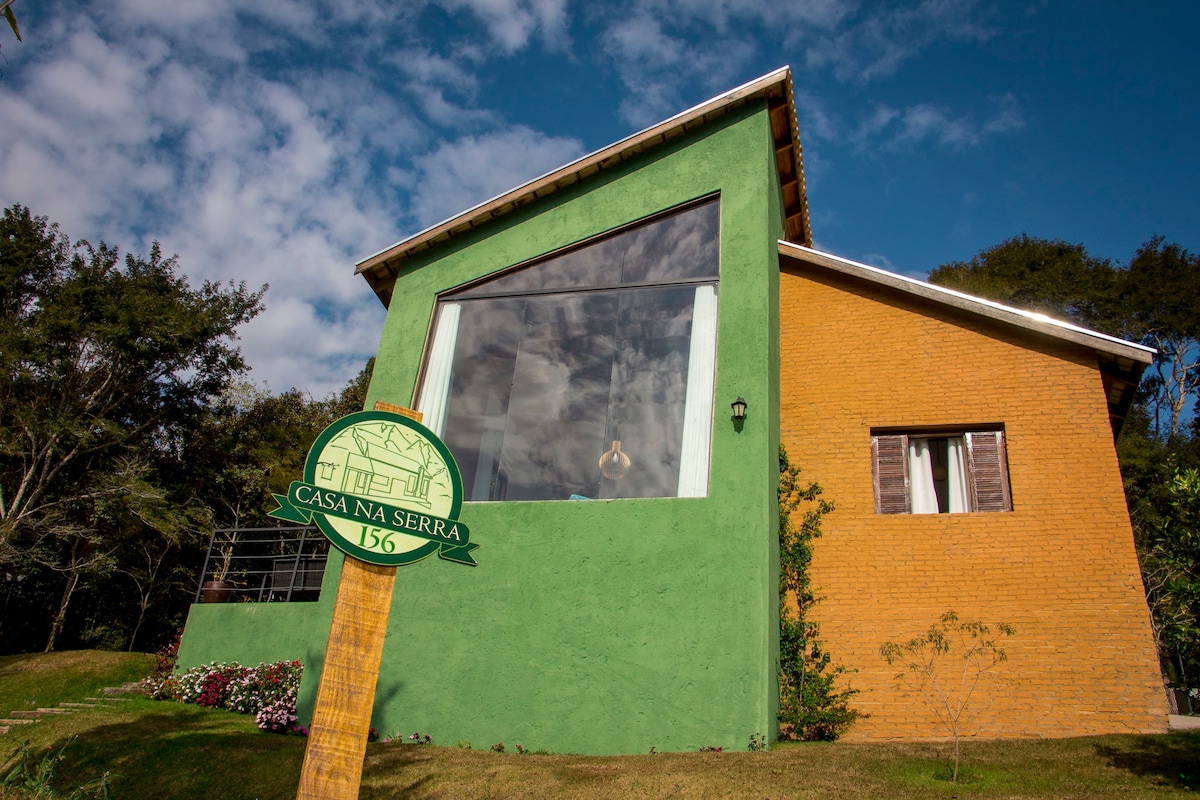 Casa na Serra 156 - Um refúgio na natureza!